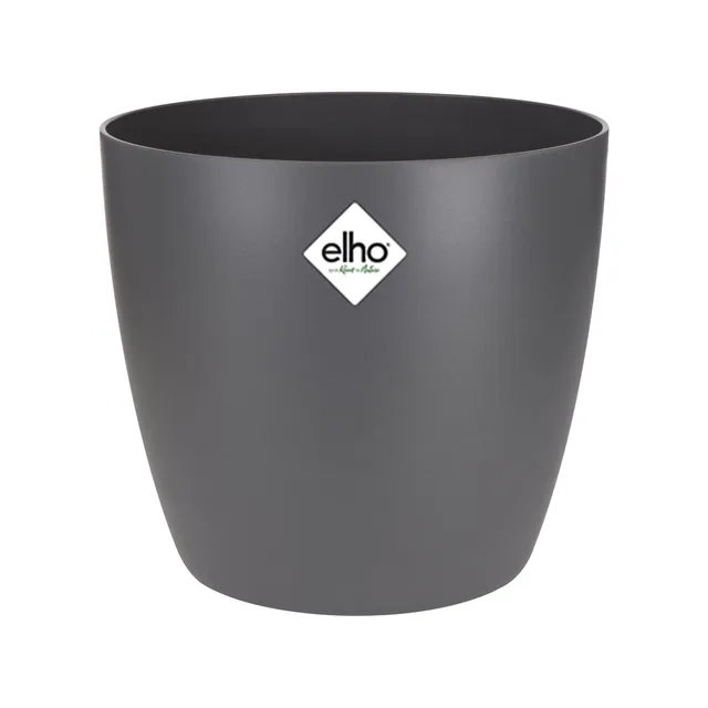 Elho Brussels cache-pot rond anthracite 12,5 cm
