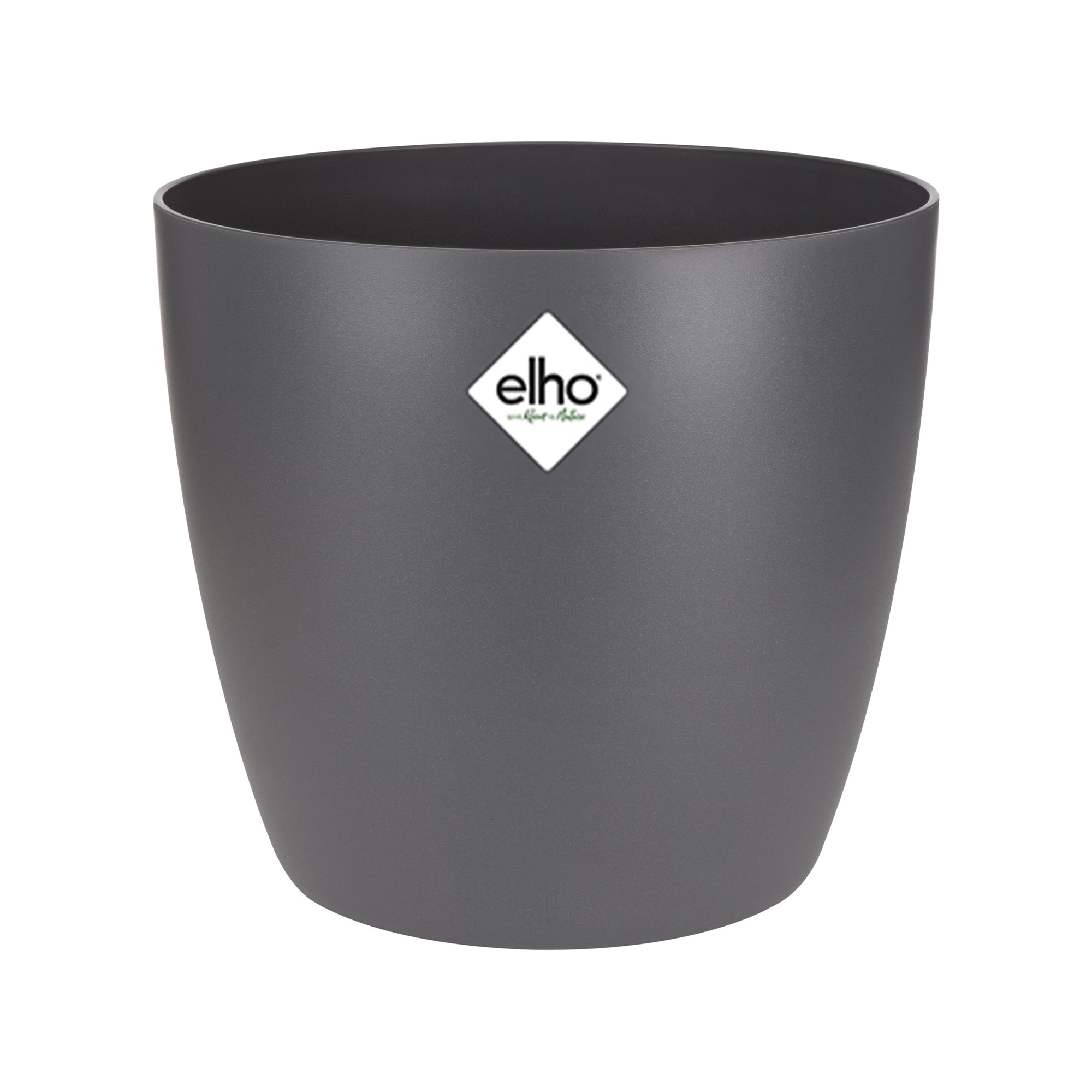 Elho Brussels cache-pot rond anthracite 12,5 cm