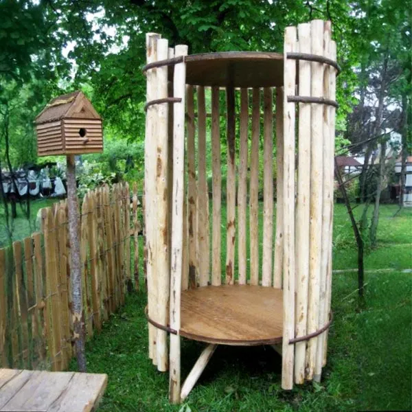 Ets Leneindre Décorations cabane Julia châtaignier enfant