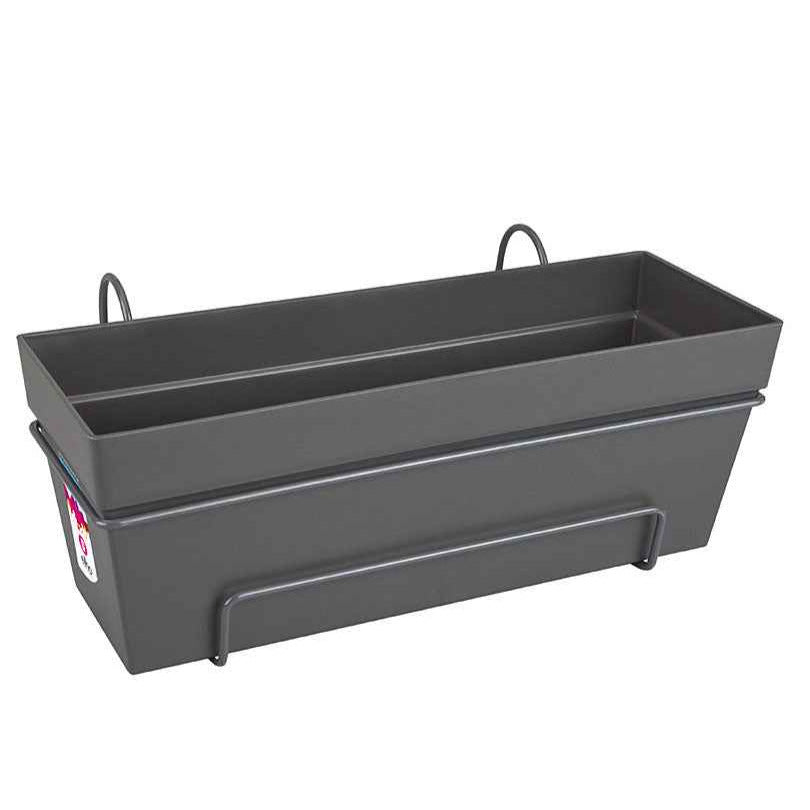 Bakker Elho Loft Urban jardinière anthracite 50cm pièce