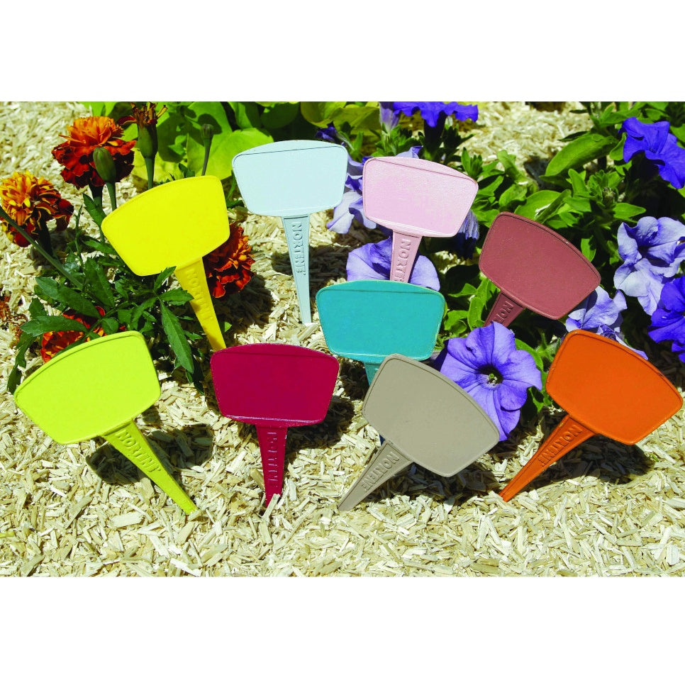 Bakker Plantes d'extérieur Étiquettes à planter pastels Lot de 16