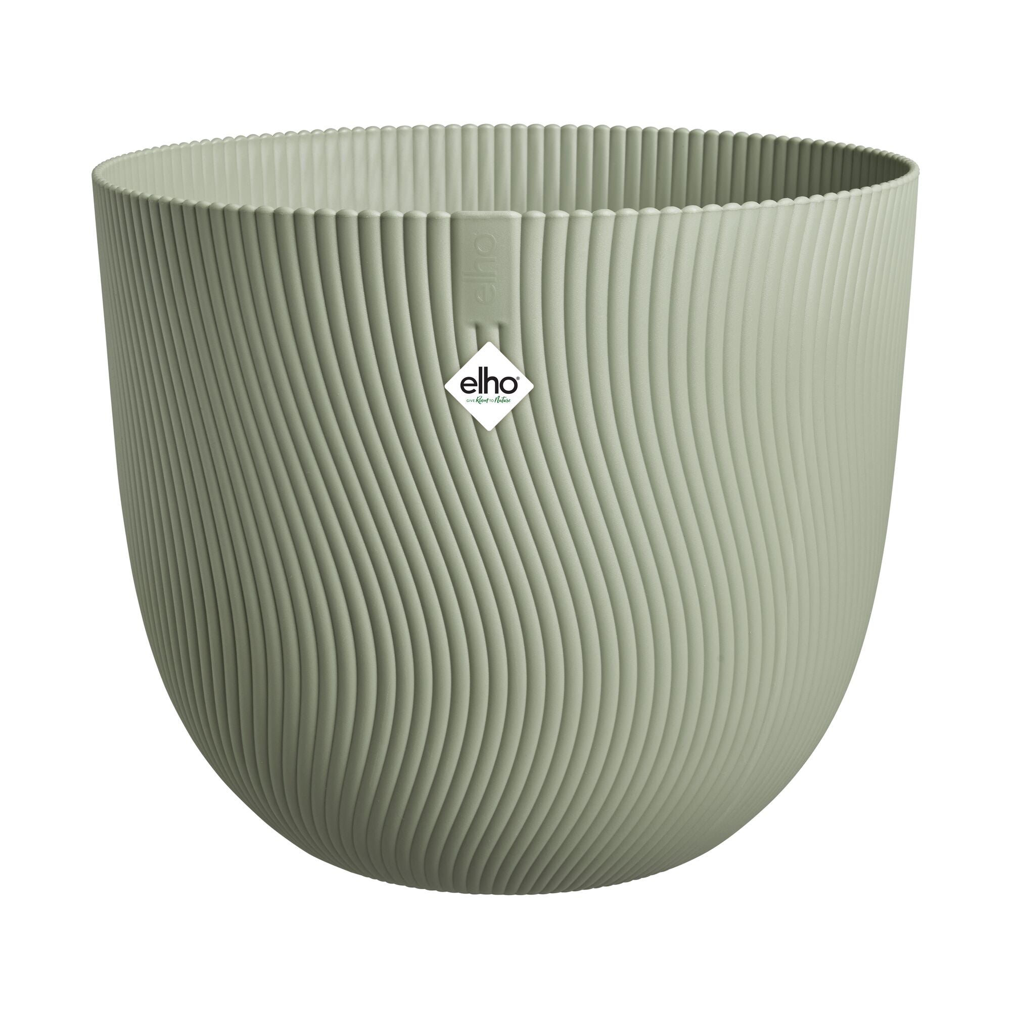 Elho Sereh Round pot extérieur Ø30cm vert scandinave mat