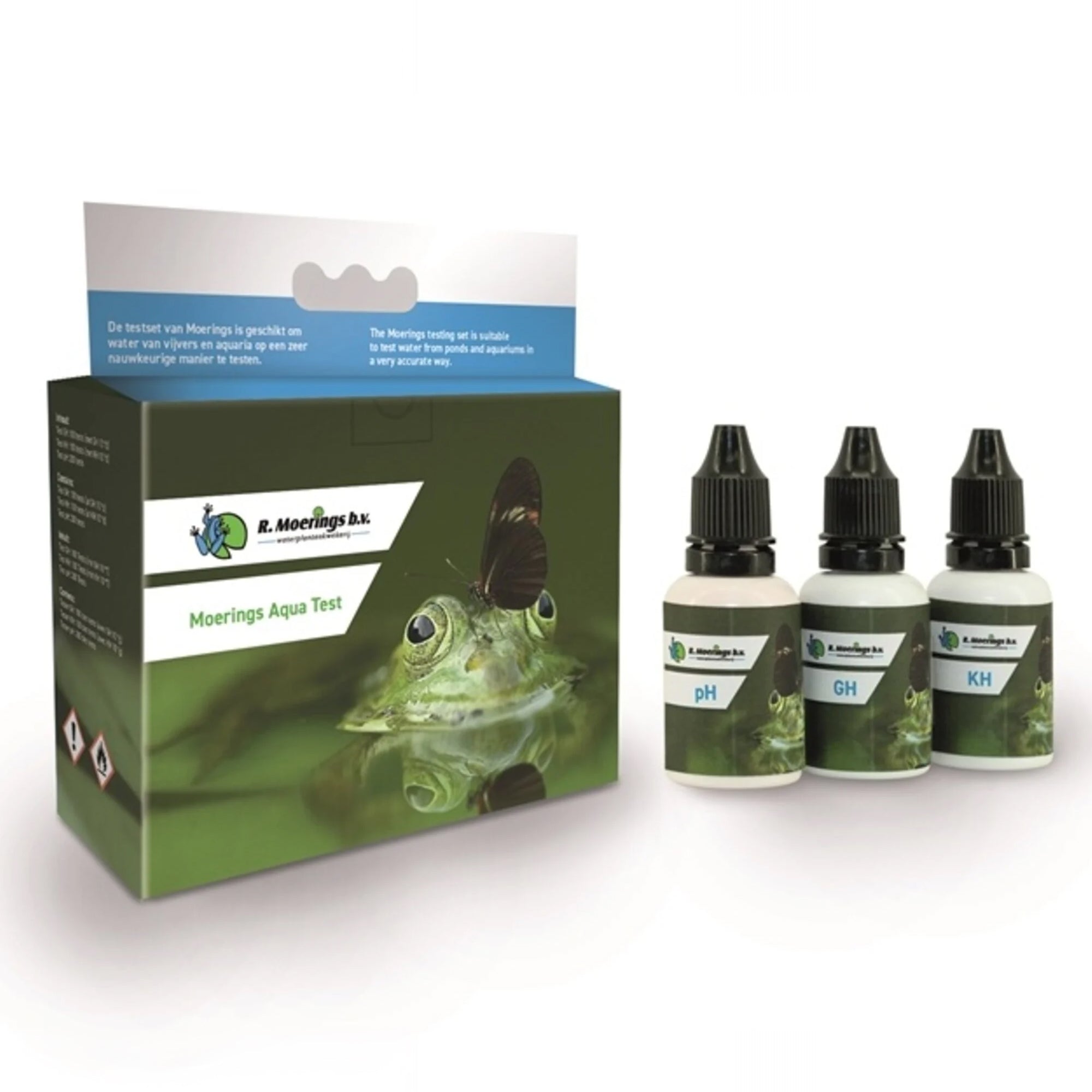 Bakker Entretien Kit analyse eau pH KH GH bassin la pièce