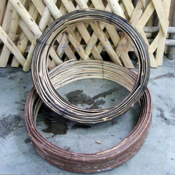 Ets Leneindre Gaulettes Feuillard châtaignier cercle 2,31 m