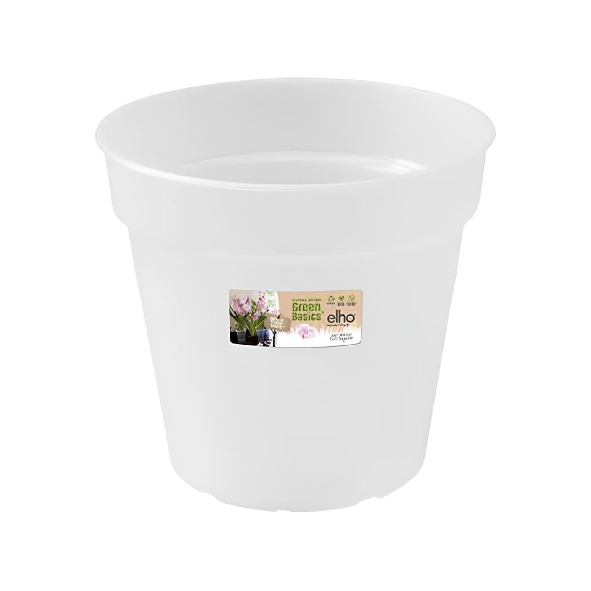 Elho pot orchidée transparent Ø17cm intérieur
