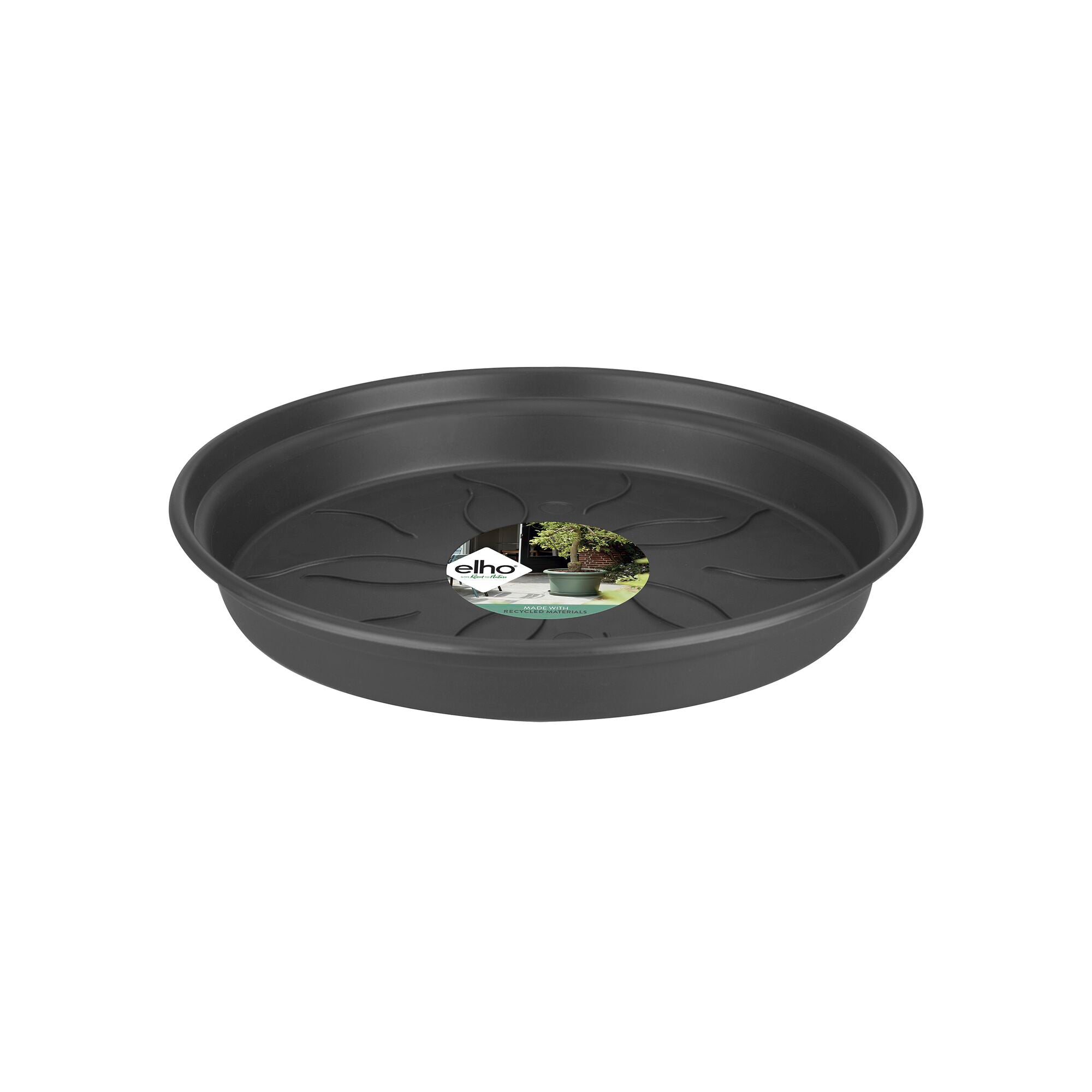 Elho Green Basics Living soucoupe noir Ø 22 cm plastique