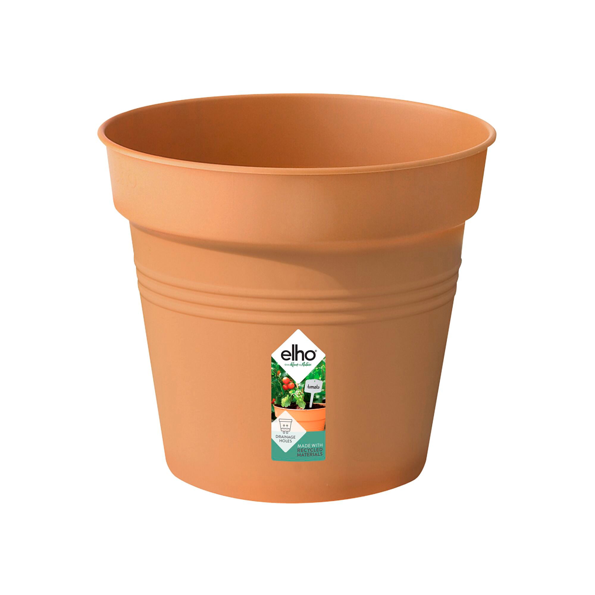 Green Basics Pot de culture terre cuite rond Ø 27 cm plastique