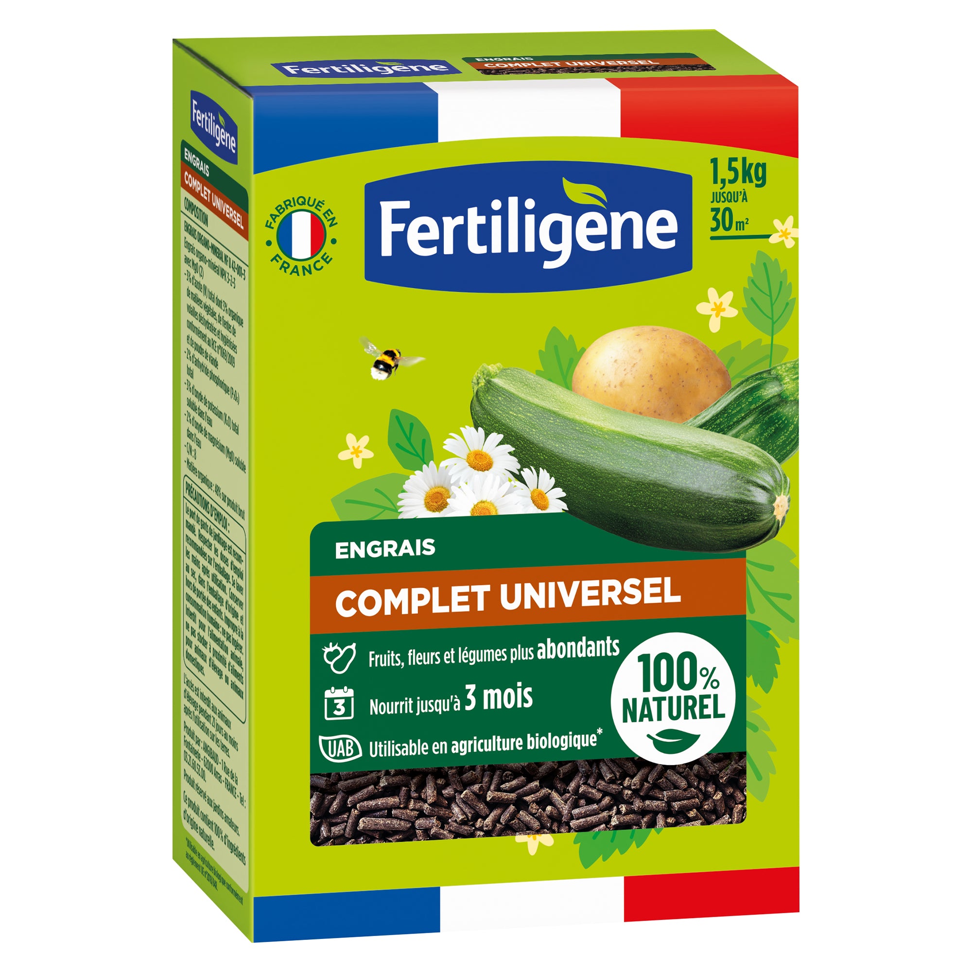 Bakker Engrais universel Fertiligène complet 1,5 kg floraison