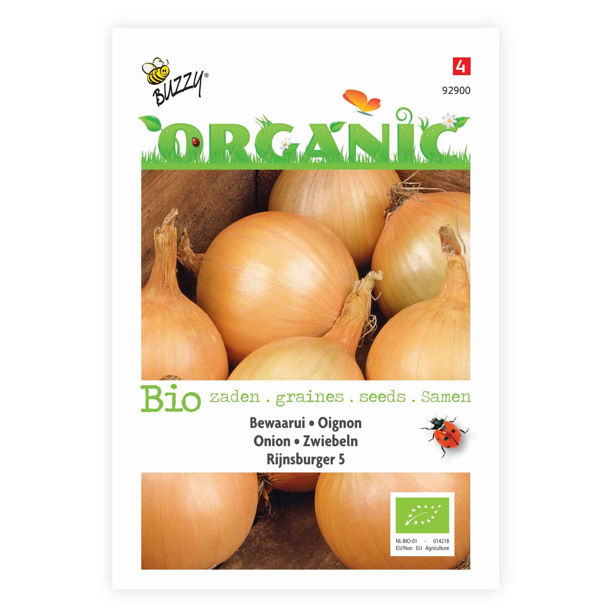 Bakker Oignon jaune Rijnsburger 5 graines sachet 4g garde