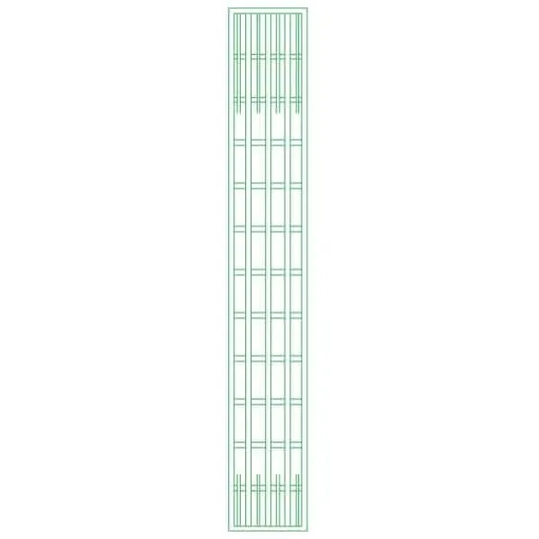 Ets Leneindre Panneaux Pilastre treillage sapin maille rectangle