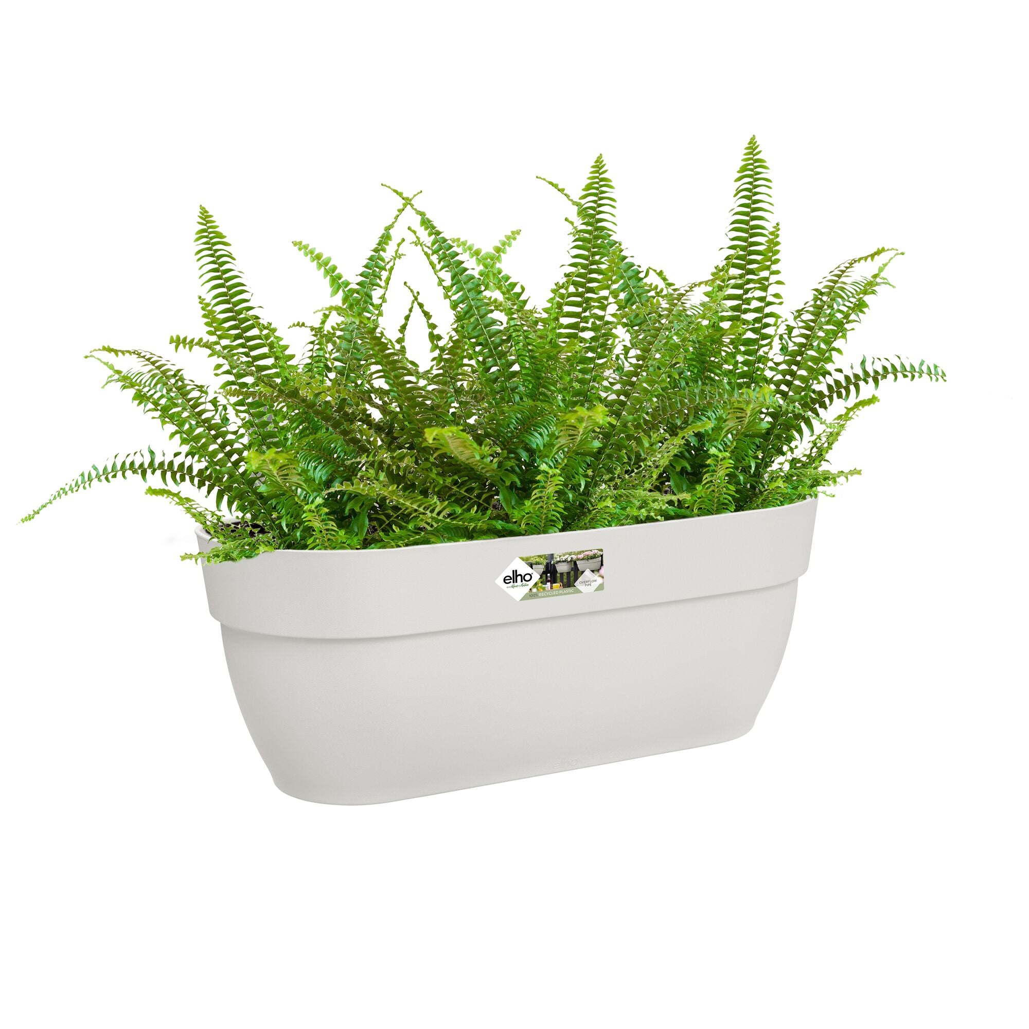 Bakker Vibia Campana jardinière balcon blanc soie 46cm