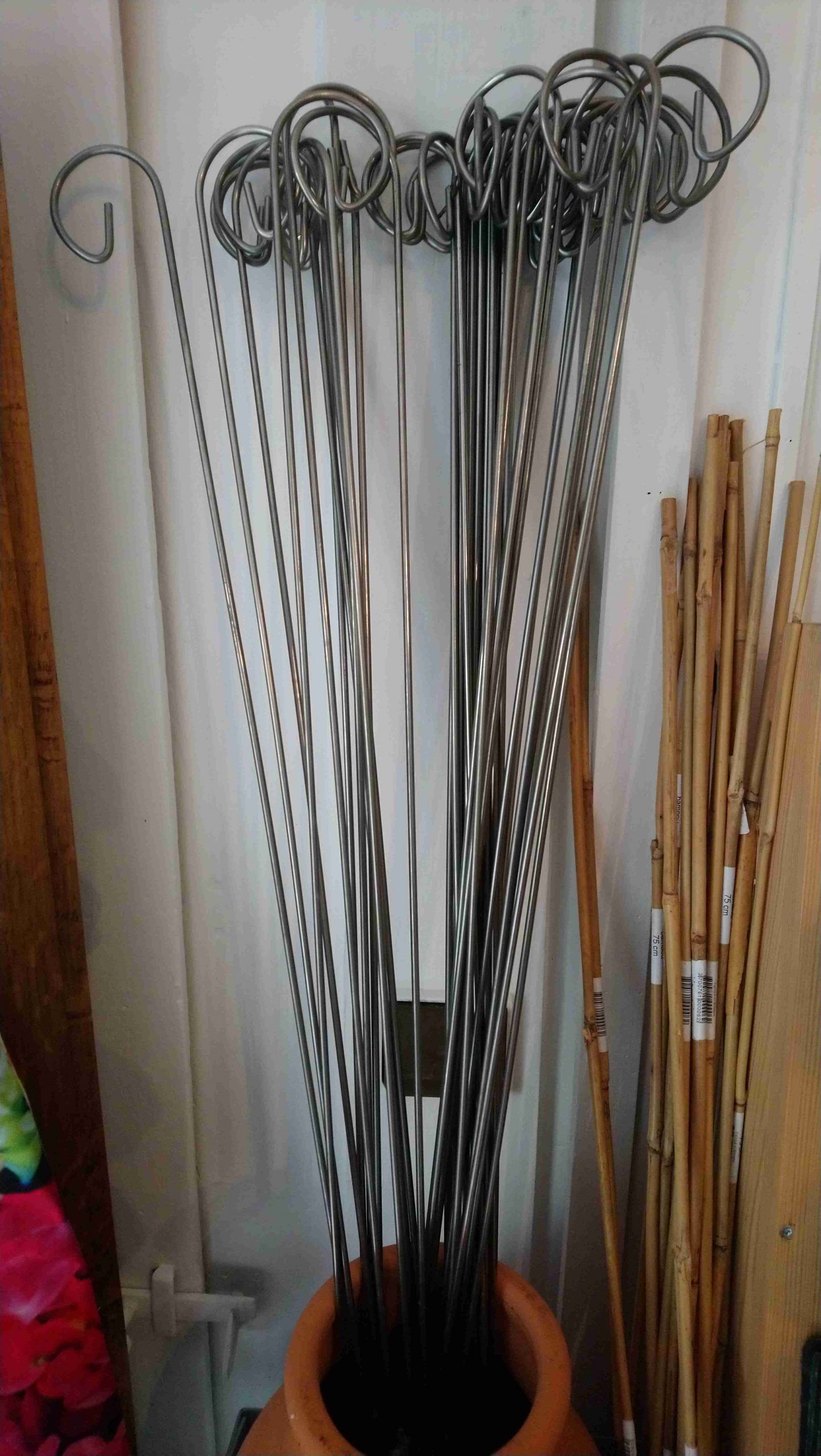 Les Hortensias du Haut Bois Étiquette ardoise ovale 12 cm