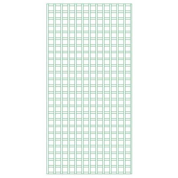 Ets Leneindre Panneaux Carrés 6cm treillage sapin vert blanc