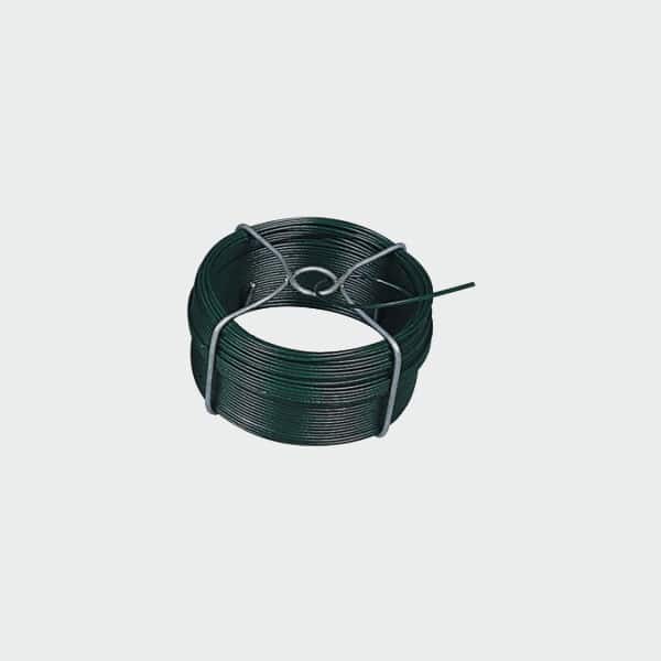 Ets Leneindre Quincaillerie Fil de fer plastifié vert 30 m 1,4 mm