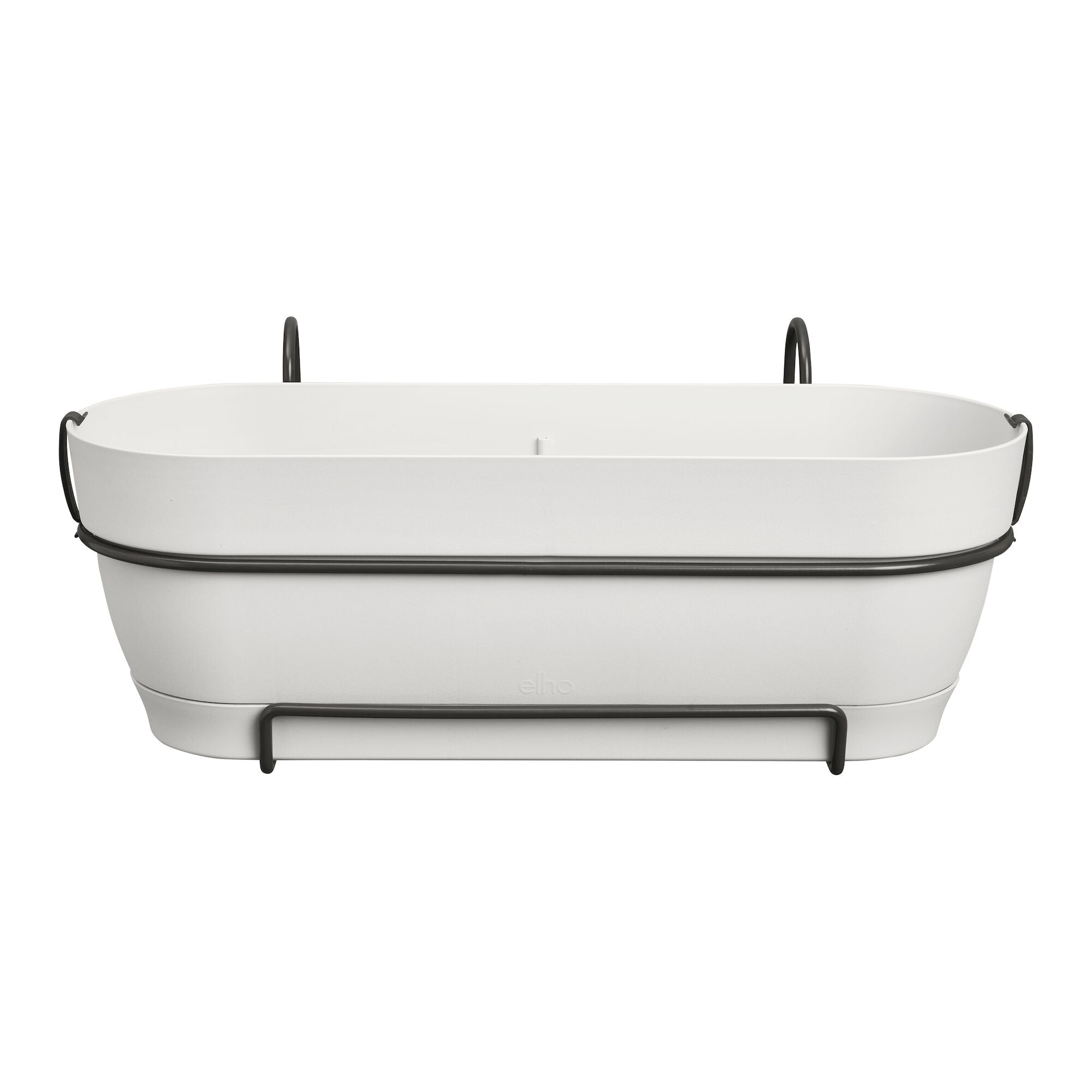 Bakker Vibia Campana jardinière blanc mat 50cm plastique balcon