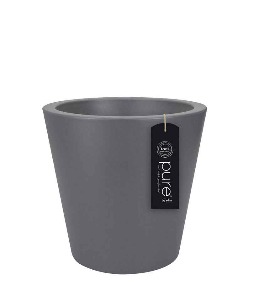 Elho Pure Straight Round cache-pot anthracite 21L 30cm
