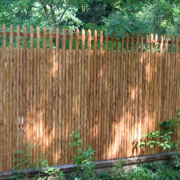 Ets Leneindre Alternée jointive clôture châtaignier 1,50 m