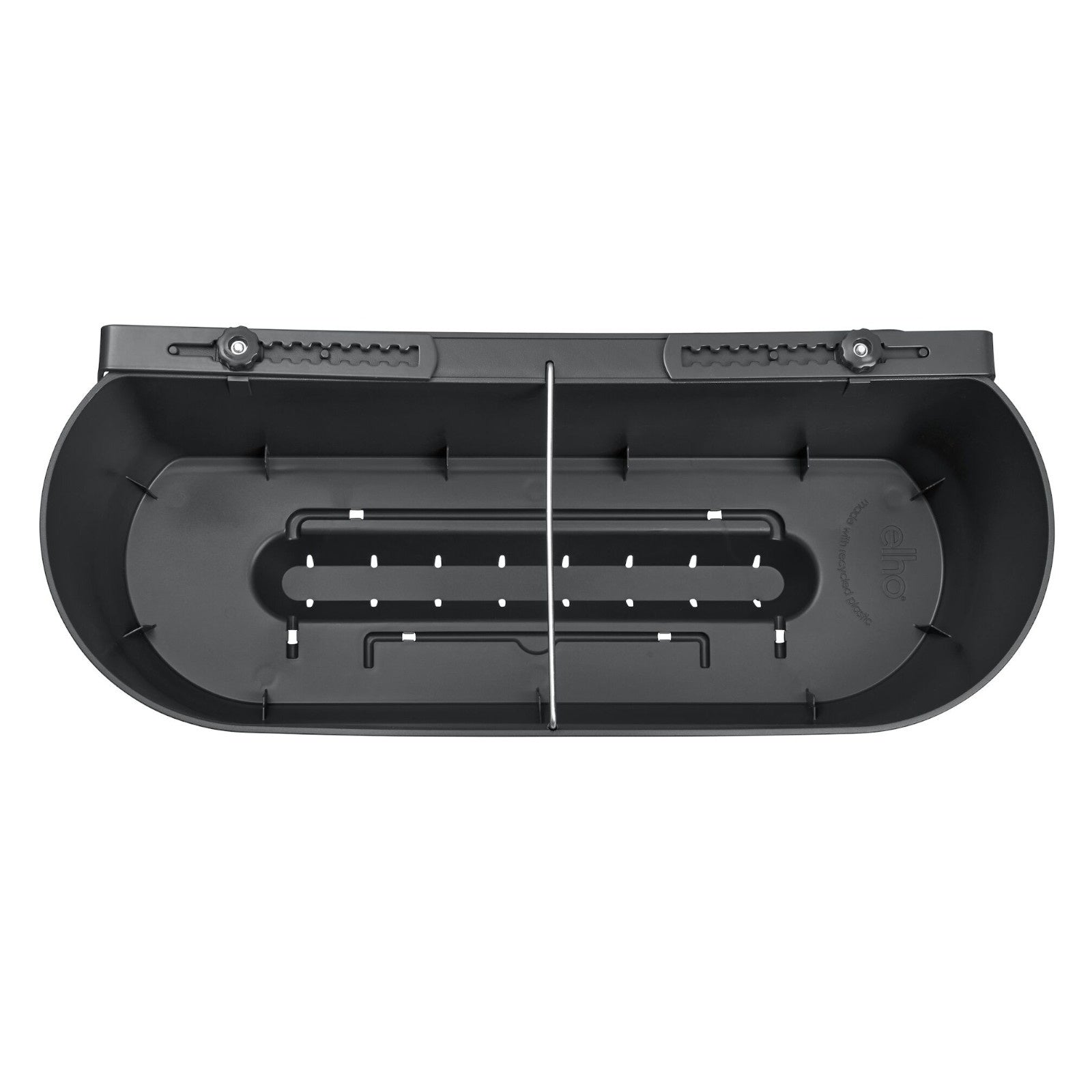 Elho Greenville Living balconnière noir 52 cm