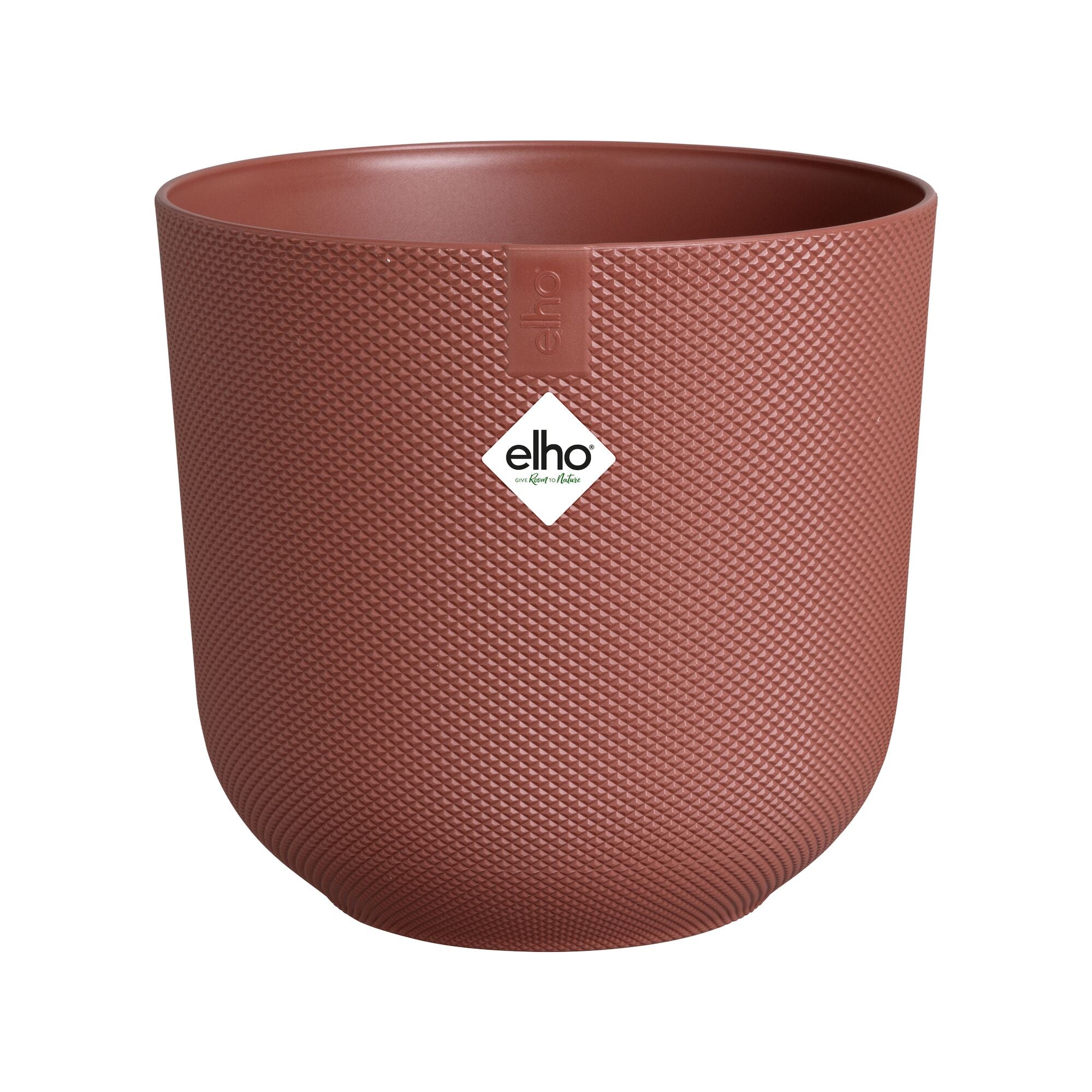 Bakker Jazz cache-pot rond terracotta Ø14cm plastique