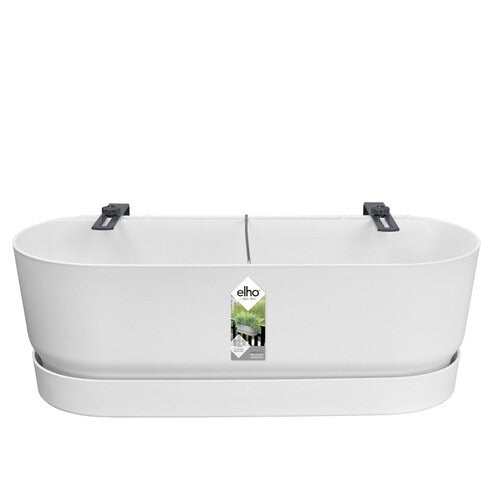 Elho Balconnière Greenville blanche 52cm réservoir