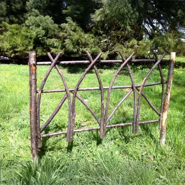 Ets Leneindre Gothique clôture châtaignier 1,00x1,20 m