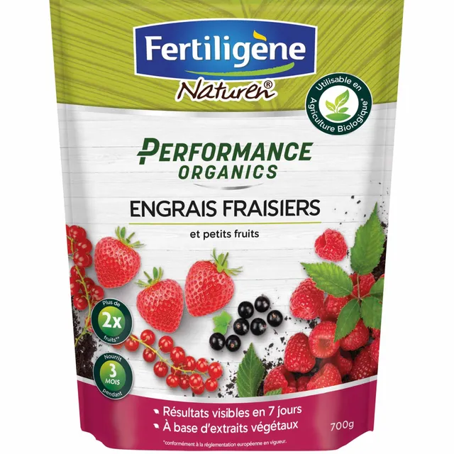 FERTILIGENE Engrais fraisiers et petits fruits 700g