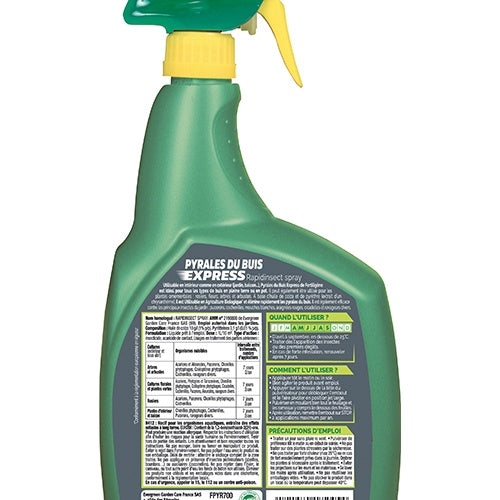 Fertiligene Traitement Pyrale du Buis Pulvérisateur Chenilles 700mL