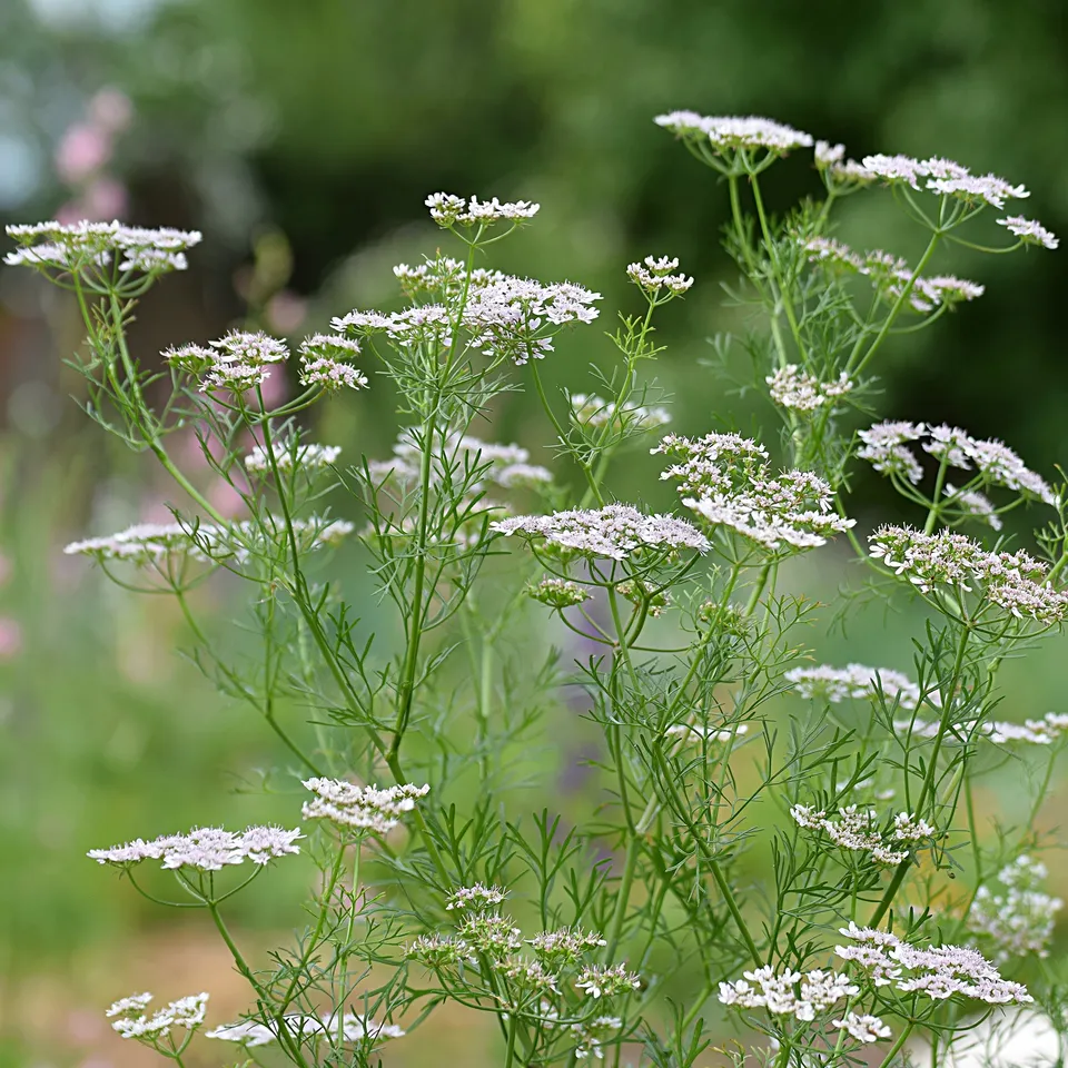 Bakker Cumin des prés Carvi plante aromatique pot Ø 9cm comestible