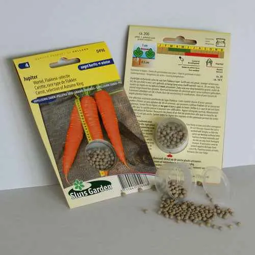 Bakker Carotte Jupiter Flakkese sachet 200 graines enrobées