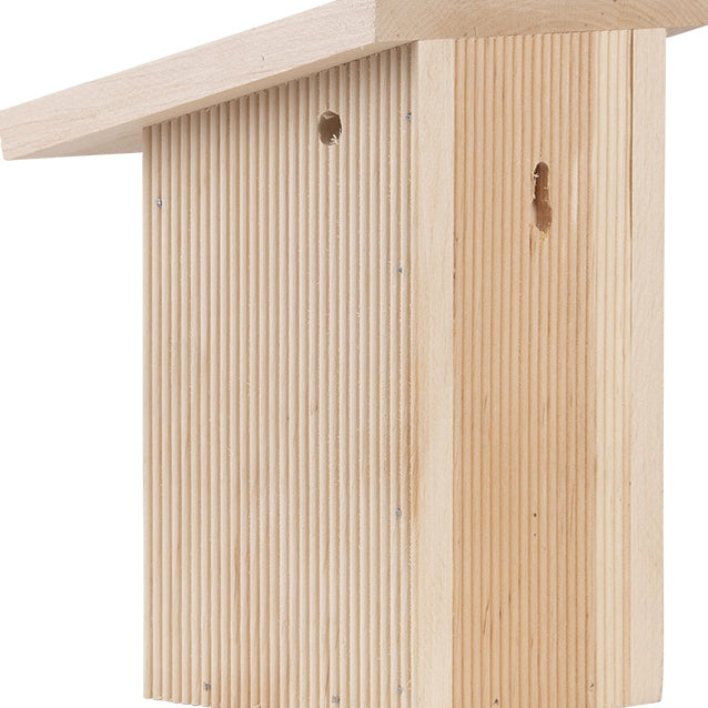 Bakker Nichoir bois naturel pièce 22cm oiseaux