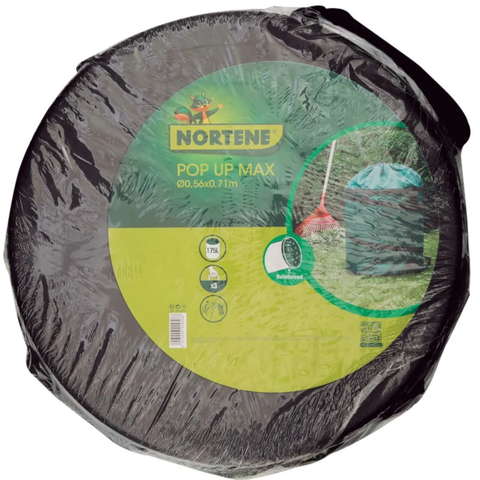 Bakker Sac à déchets Pop Up Max sac jardin 175 L