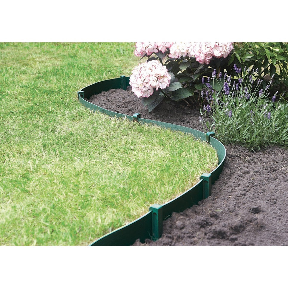 Bakker Entretien Bordure de jardin verte 1000x15 cm souple