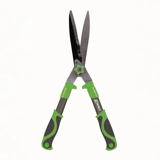 Ribimex Cisaille haies lames ondulées 36cm manuelle