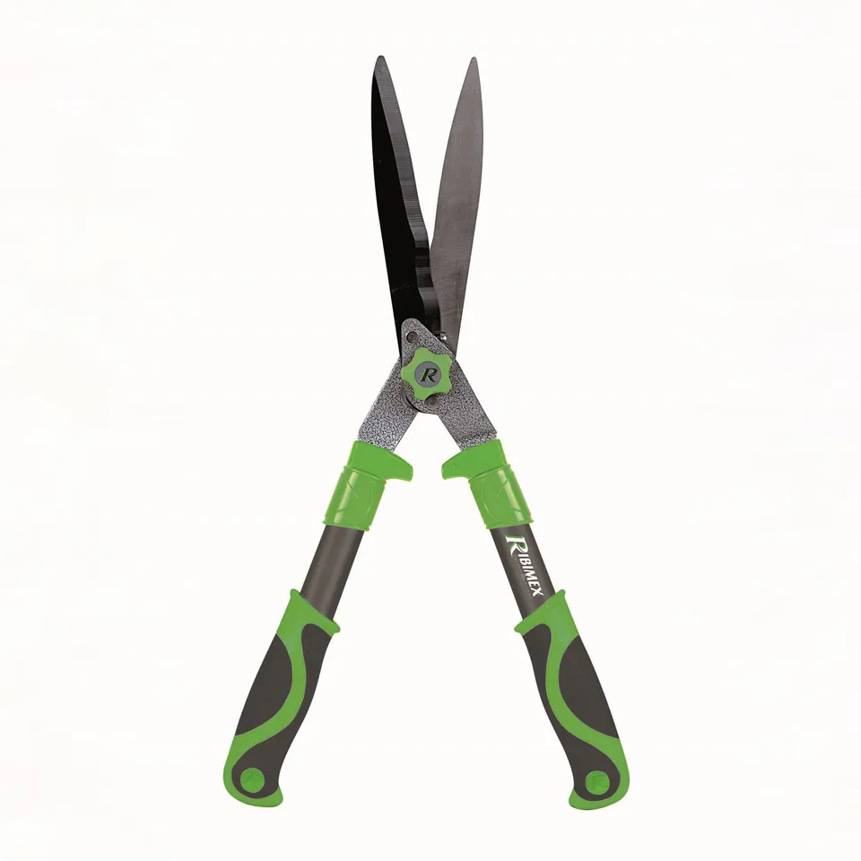 Ribimex Cisaille haies lames ondulées 36cm manuelle