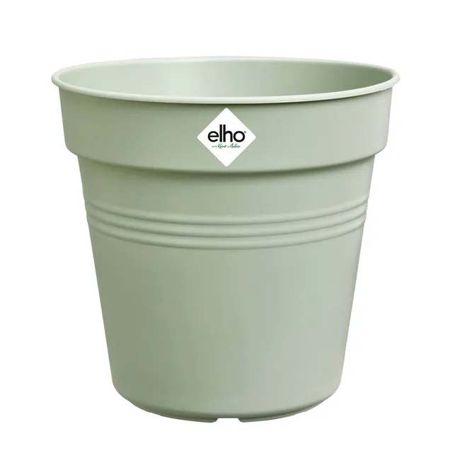 Bakker Pots Green Basics Vert pierre pot rond Ø 27cm plastique