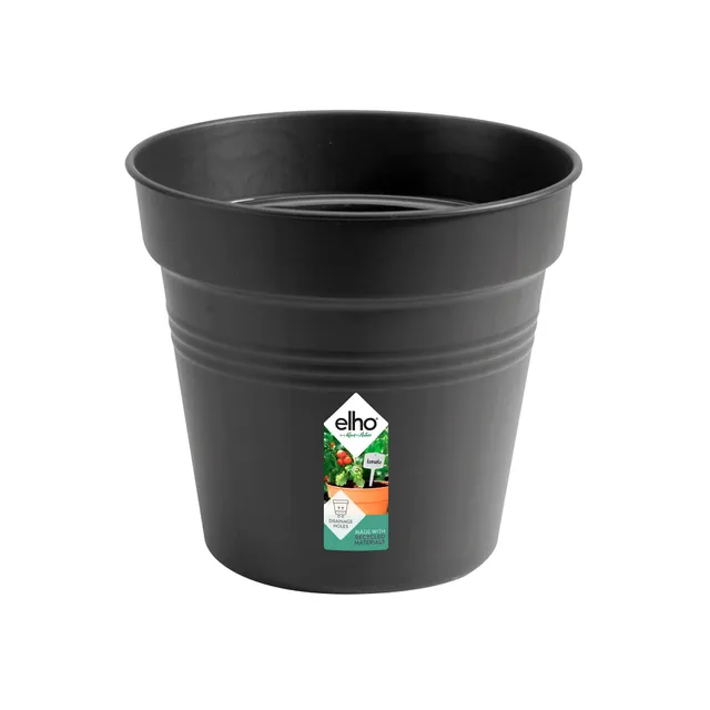 Bakker Pot Green Basics Living noir plastique Ø27cm