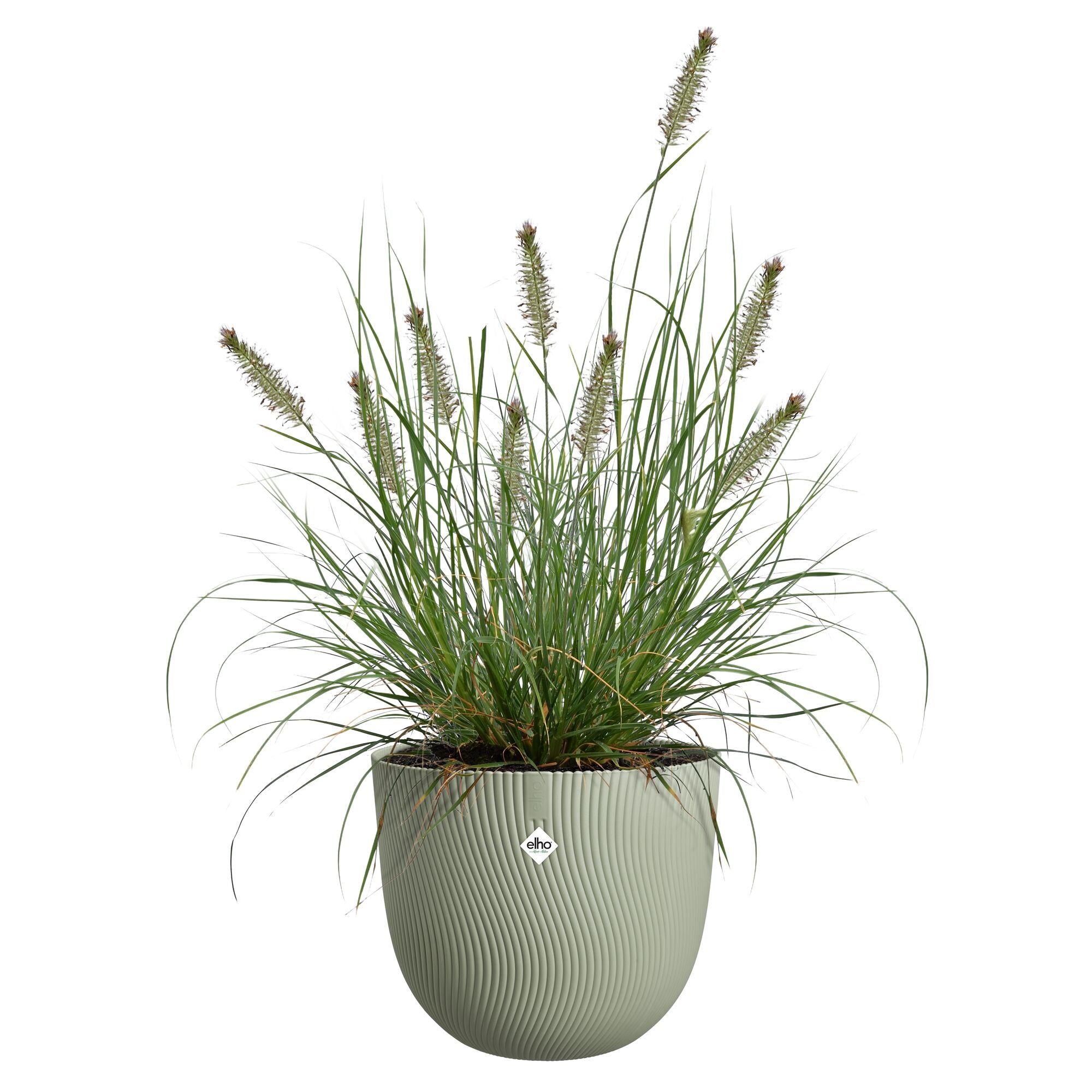 Elho Sereh Round pot extérieur Ø30cm vert scandinave mat