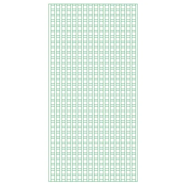 Ets Leneindre Panneaux carrés 4 cm treillage vert