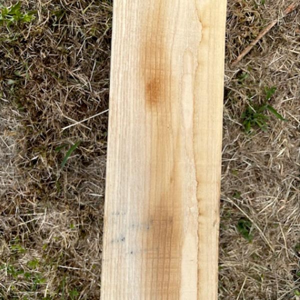 Ets Leneindre Planches châtaignier 30x150 mm planche brut 2,5 m