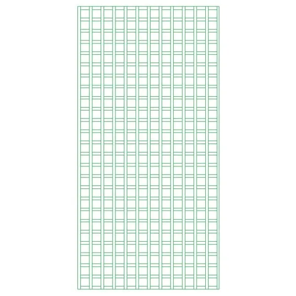 Ets Leneindre Panneaux Carrés 6cm treillage sapin vert blanc
