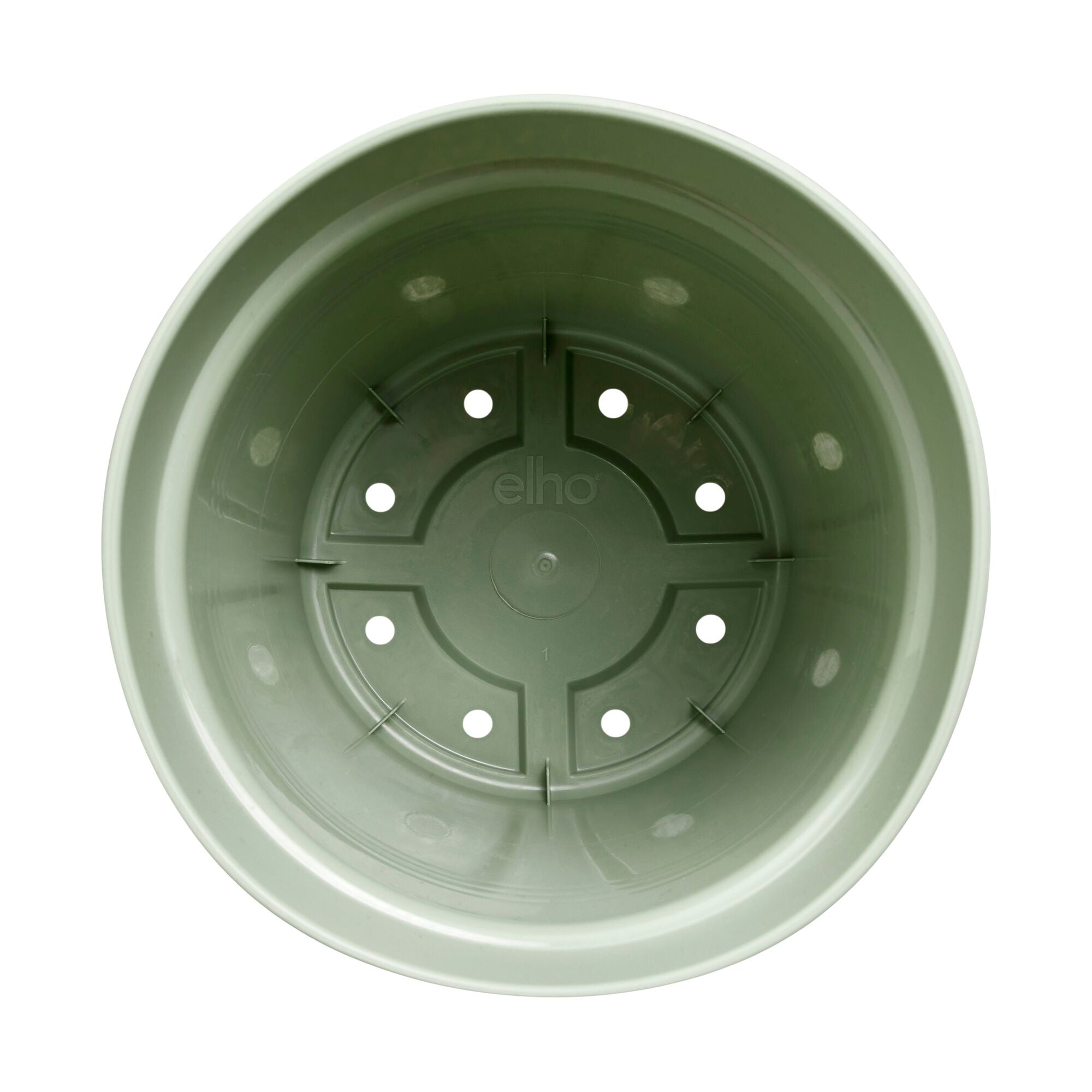 Bakker Pots Green Basics Vert pierre pot rond Ø 27cm plastique