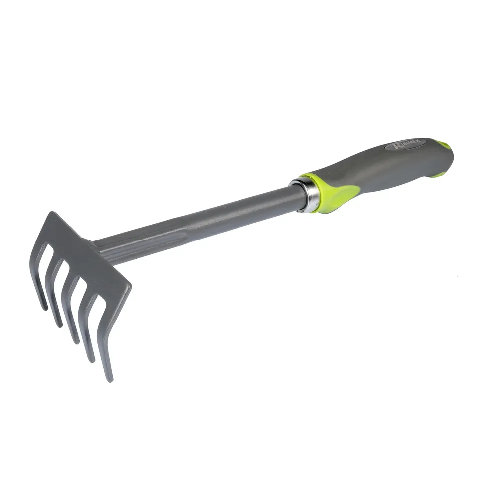 Ribimex Râteau à fleurs 5 dents outil 29cm entretien massifs