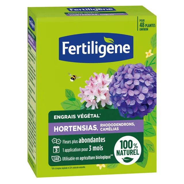 Fertiligene Engrais hortensias 1,2kg acidophiles