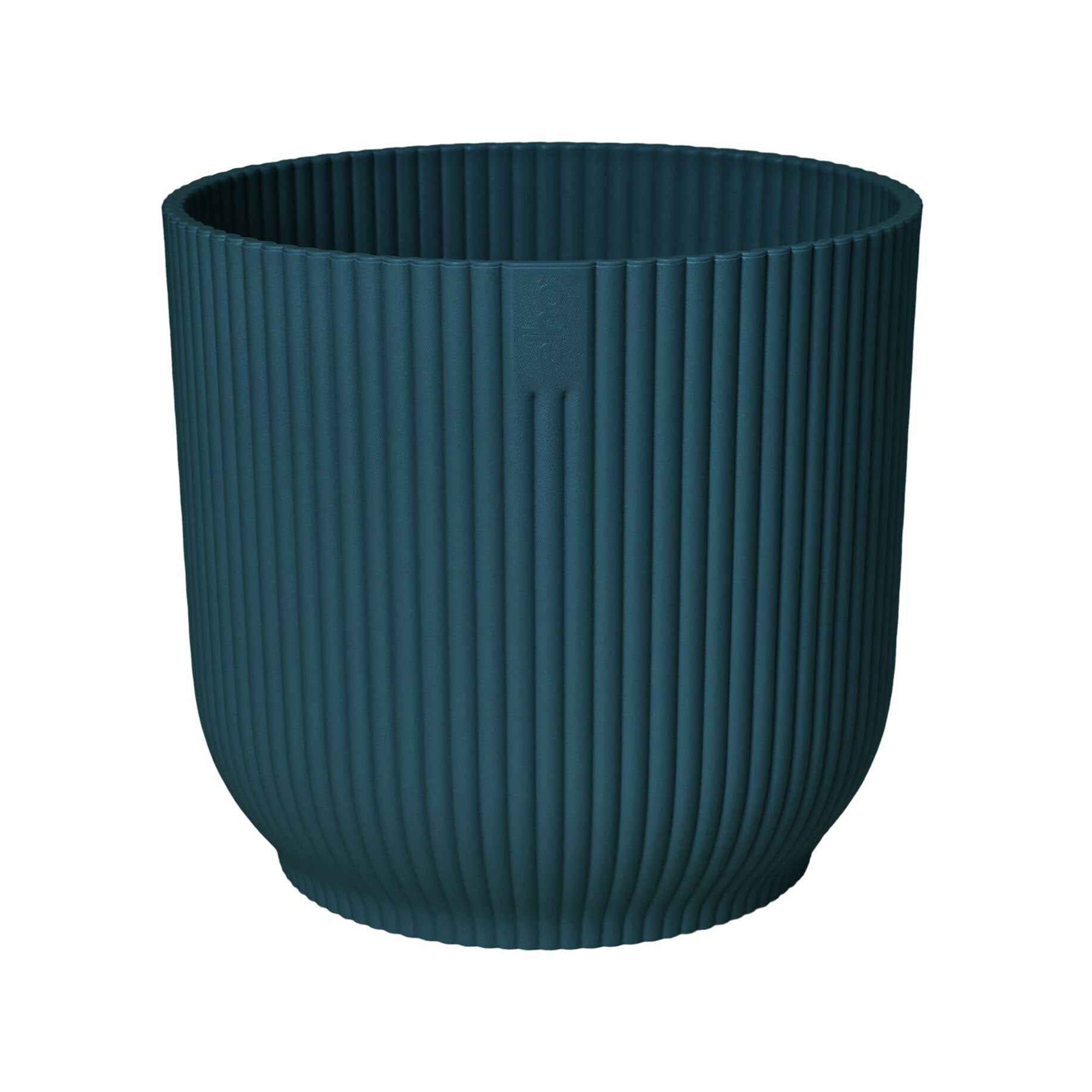 Elho Vibes Fold cache-pot bleu 16cm plastique mat