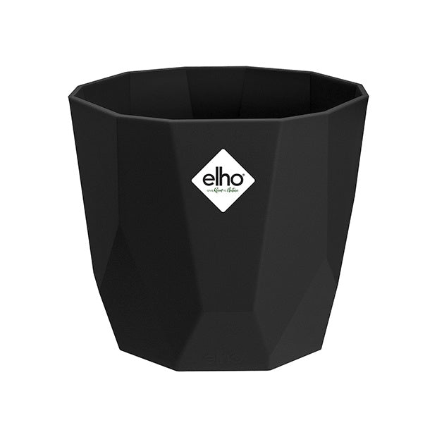 Elho Cache-pot B for Rock noir pièce 14cm