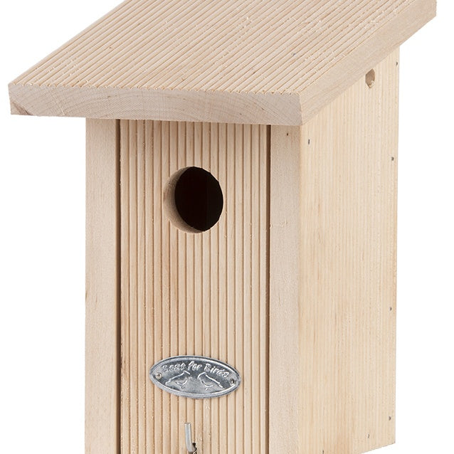 Bakker Nichoir bois naturel pièce 22cm oiseaux