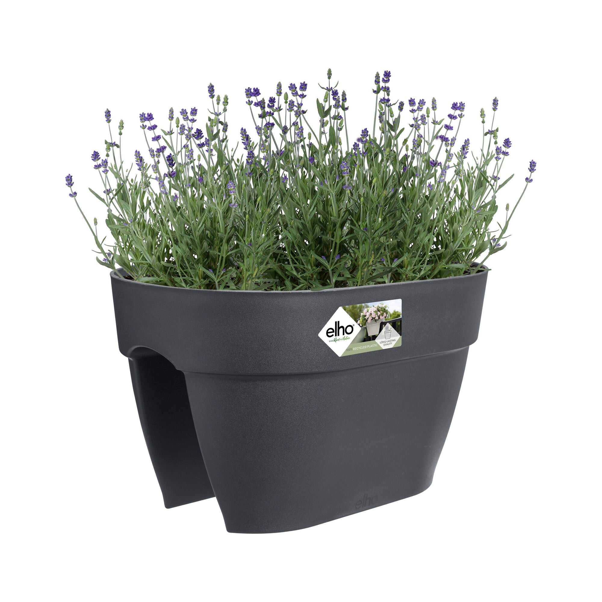 Bakker Vibia Campana Flower Bridge jardinière anthracite 40 cm