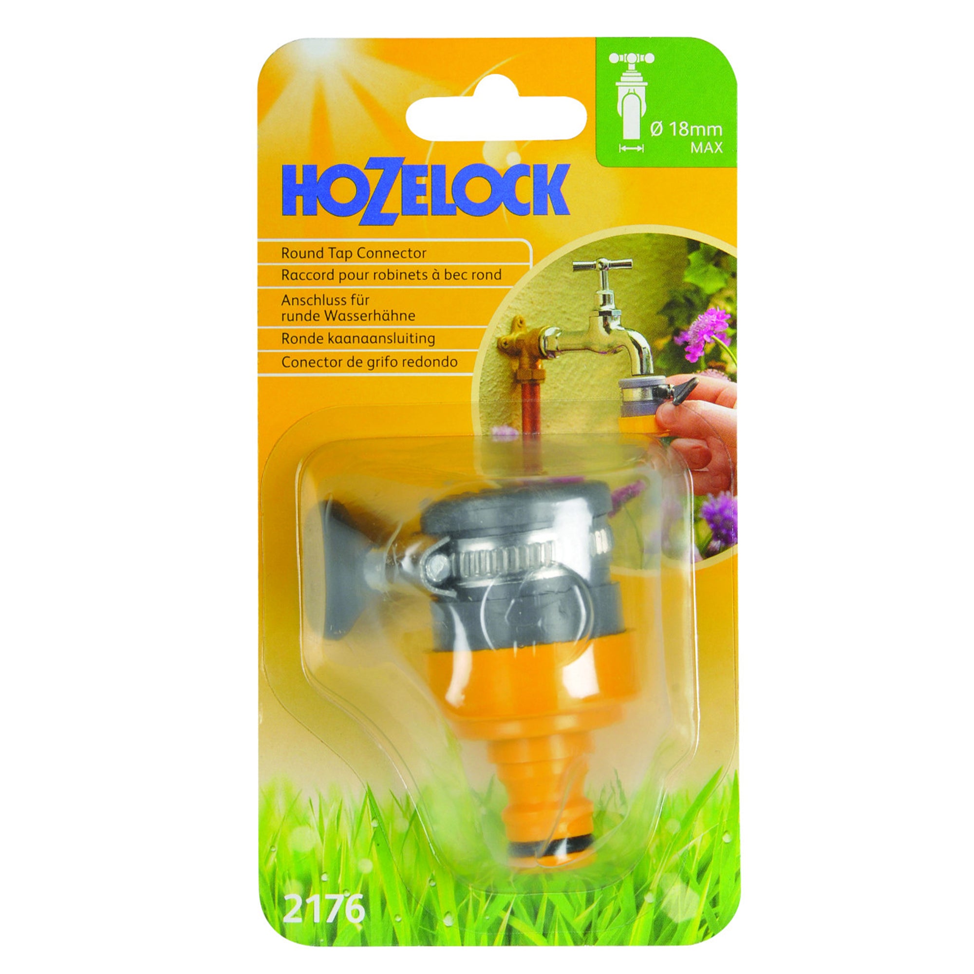 Hozelock Raccord robinet rond adaptateur tuyau la pièce