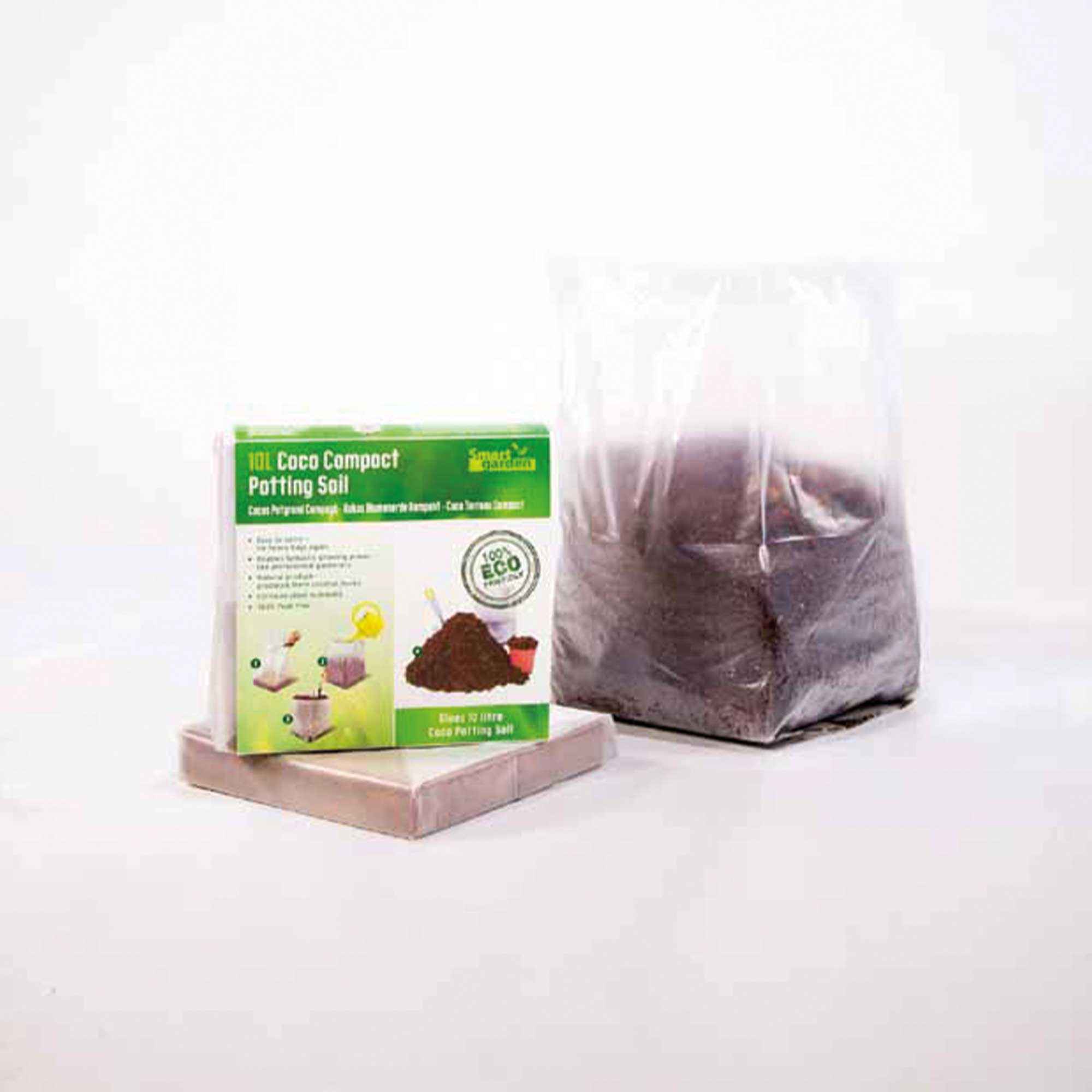 Bakker Terreau déshydraté jardinière 640g 10L