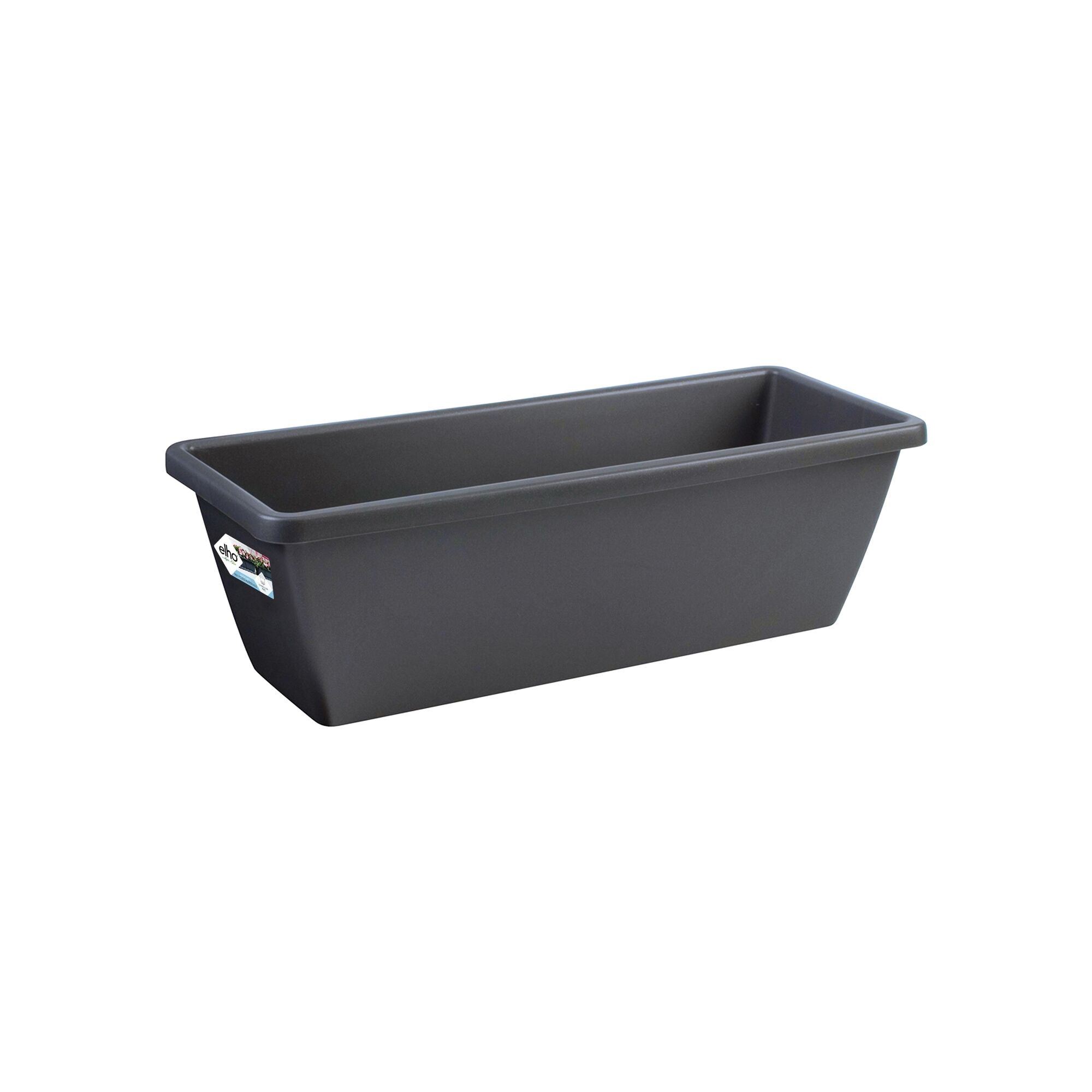 Elho Barcelona jardinière anthracite 40cm plastique lisse